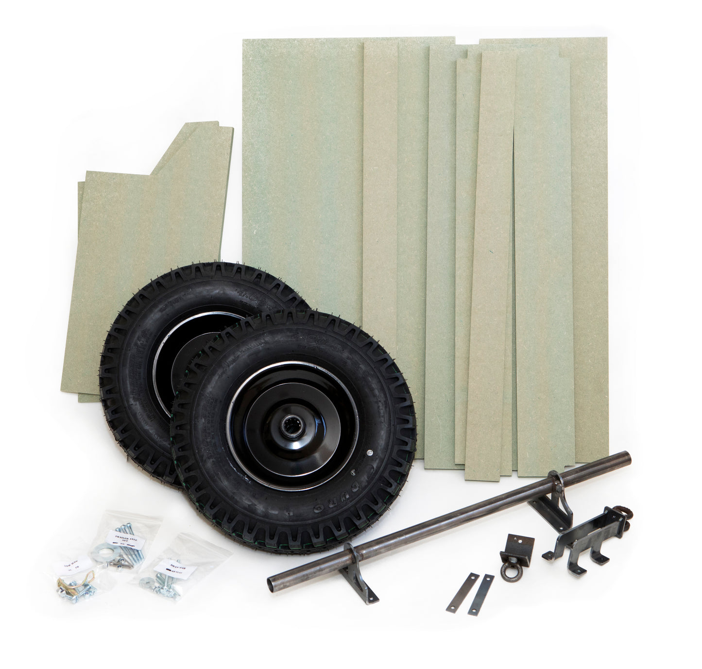 Town and Country Trailer basic kit and panel set with batten, glue and screws.