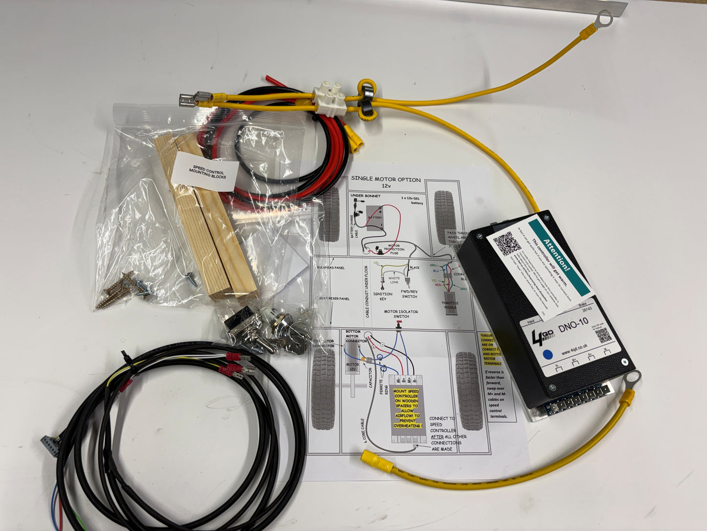 Speed control box