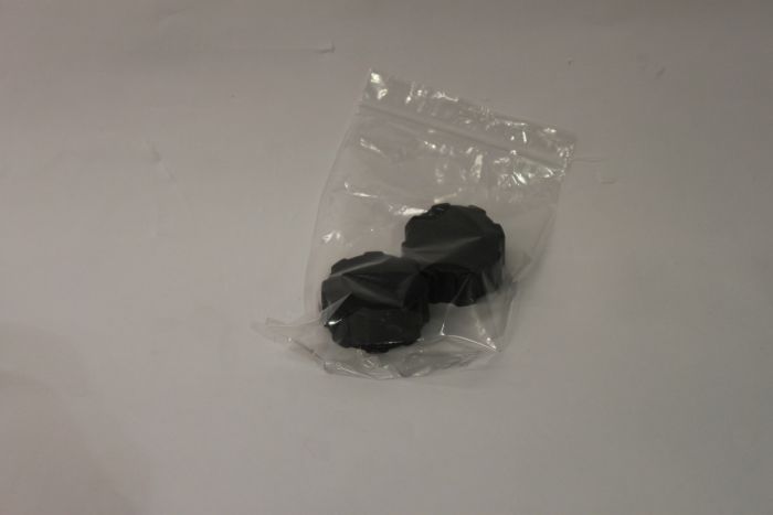 Fuel and water caps