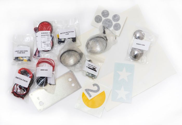 MB43 Willy's Jeep component set