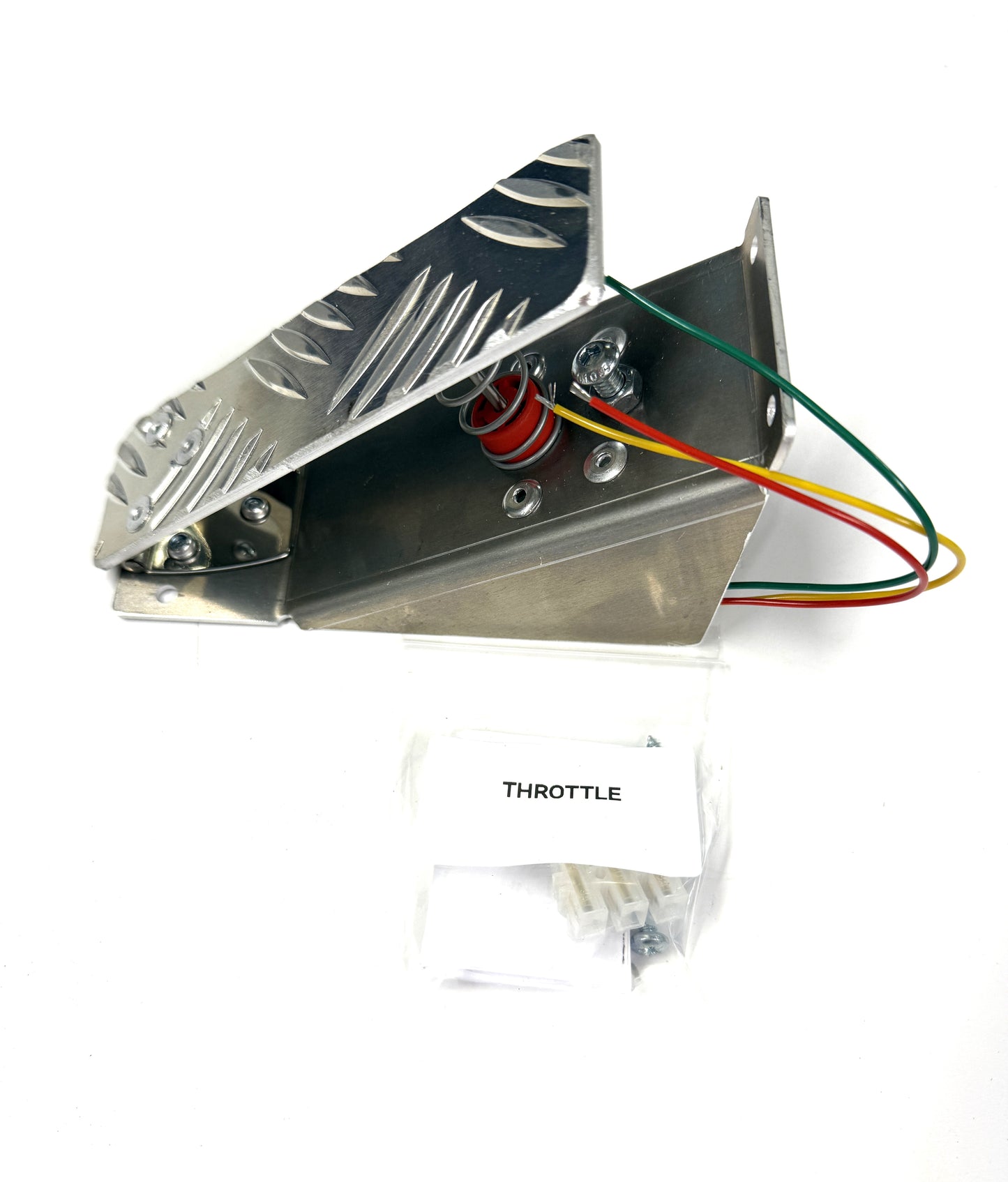 Aluminium throttle pedal
