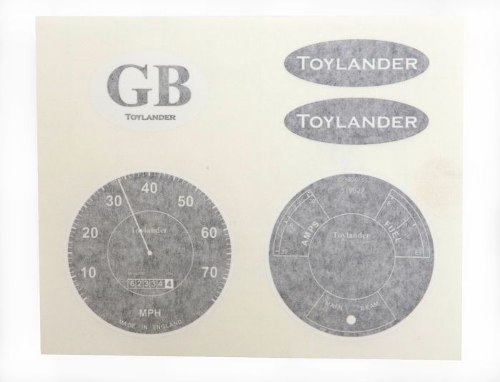 TL2 and TL3 instrument stickers