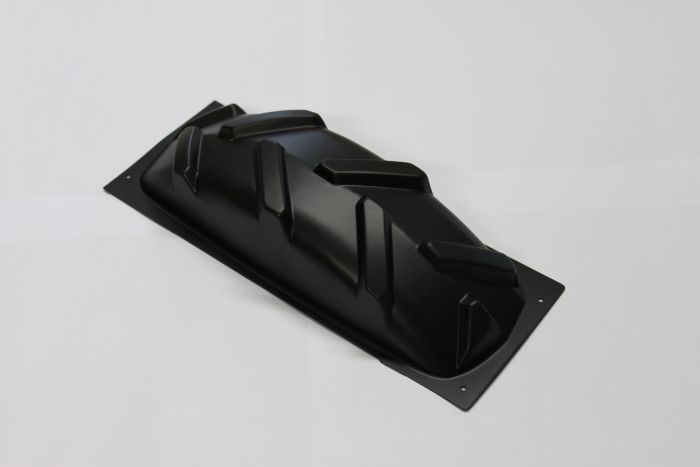 Spare wheel moulding for Unihog