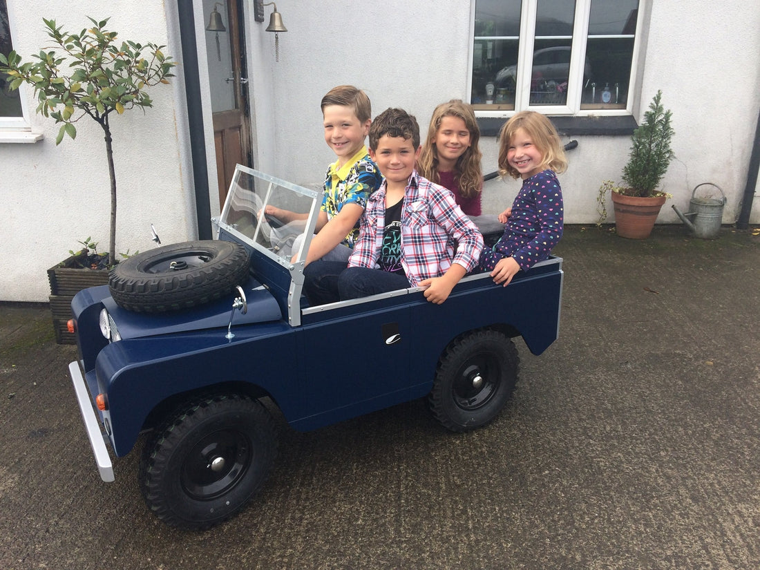 Kids' ride-on cars: a great way to bring the family together