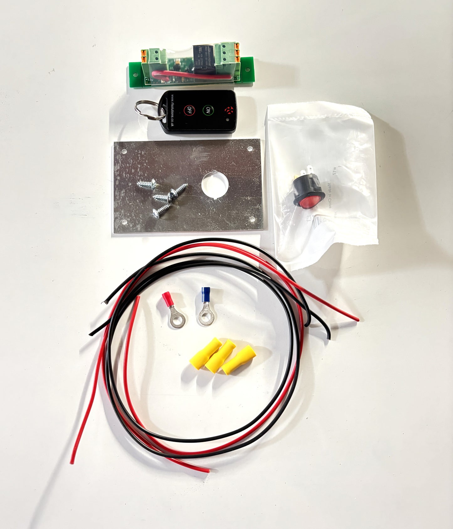 Remote cut off key fob