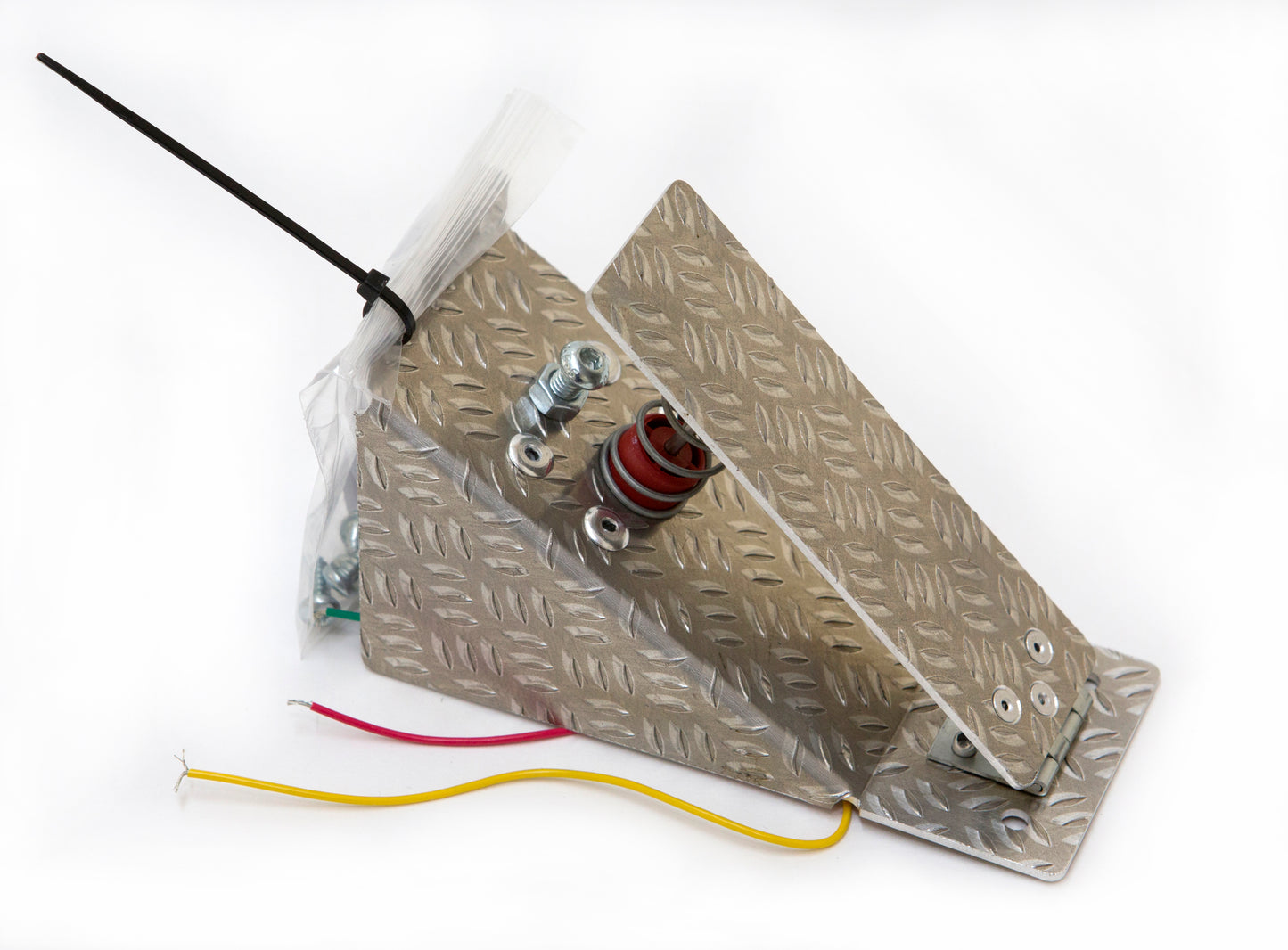 Aluminium throttle pedal