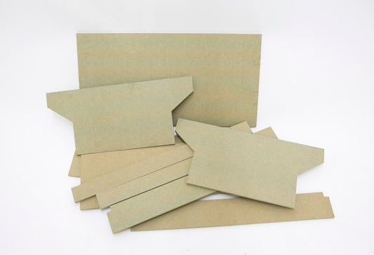 Town and Country Trailer Panel Set with batten, glue and screws