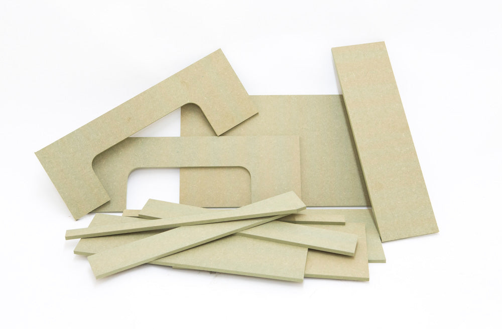 Standard Trailer Panel Set with batten, glue & screws