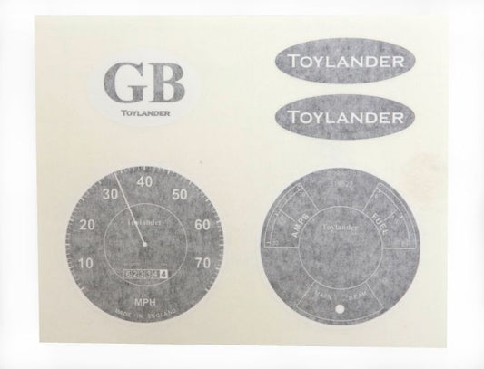 TL2 and TL3  instrument stickers